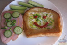 Photo of Бутерброды «Завтрак для холостяка»