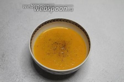 Суп-пюре из тыквы на овсяном молоке 