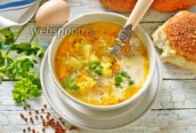 Photo of Суп с гречкой и яйцом