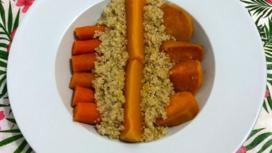 Photo of Оранжевые овощи с киноа