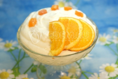 Десерт «Апельсиновая нежность»