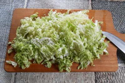 Овощной салат с бальзамическим соусом 