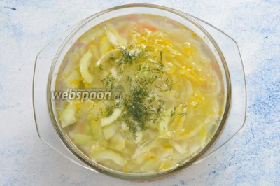 Суп в микроволновке 