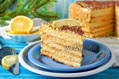 Торт Лимонник 