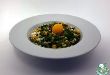 Photo of Рисовый салат с кукурузой и моцареллой