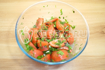Салат из помидоров «Амато»