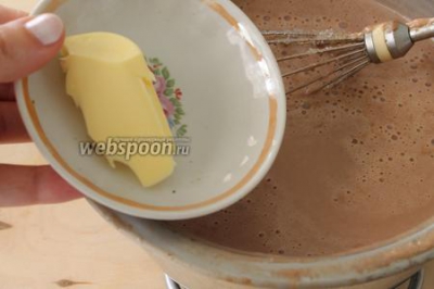 Домашний шоколадный пудинг 