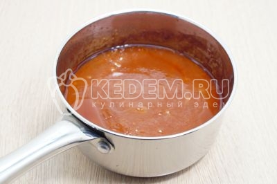 Постный соус из томатной пасты