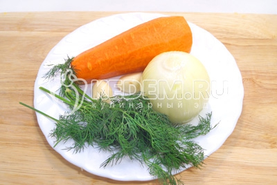 Салат с фасолью и морковью