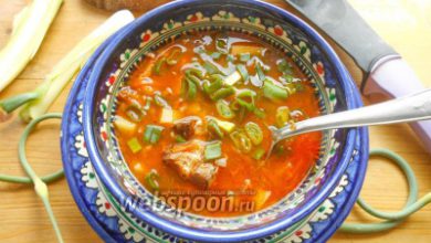 Photo of Суп с консервированной скумбрией в томате