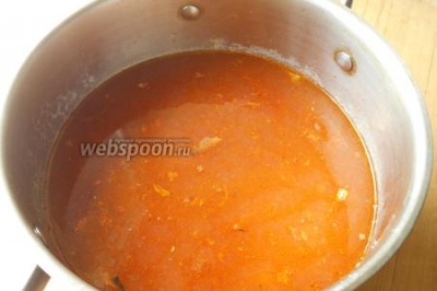 Суп с консервированной скумбрией в томате 