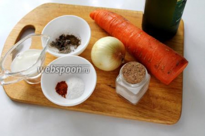 Соус из варёной моркови 