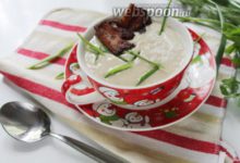 Photo of Фасолевый крем-суп с беконом