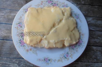 Торт безе со сливочным лимонным кремом 