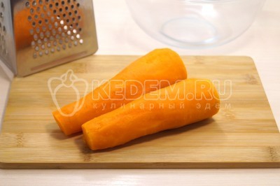 Морковная запеканка с манкой