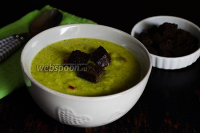 Суп-пюре из цветной капусты и брокколи 