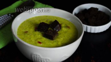 Photo of Суп-пюре из цветной капусты и брокколи