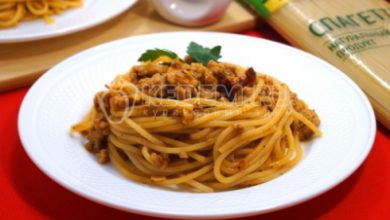Photo of Спагетти с фаршем в томатном соусе