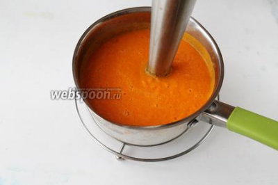 Морковный суп с имбирём и лимоном 