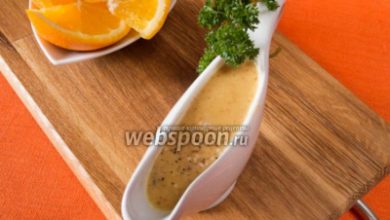 Photo of Апельсиновый соус с горчицей и кунжутом