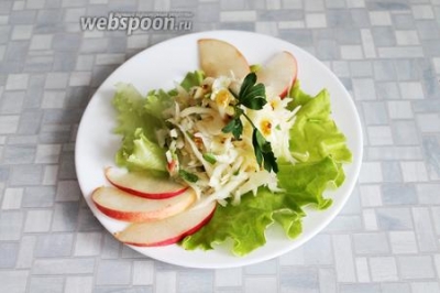 Салат капустно-яблочный 