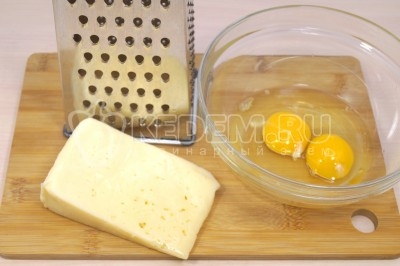 Макароны с сыром и яйцом