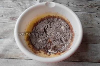 Низкоуглеводное пирожное «Картошка» с вишнёвым ликёром 