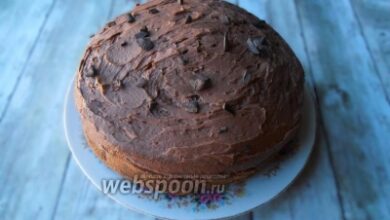 Photo of Шоколадно-протеиновый кето торт