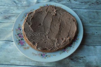 Шоколадно-протеиновый кето торт 