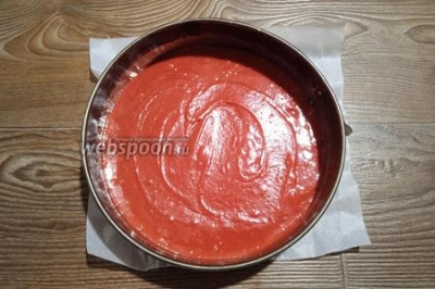 Торт Красный бархат со сметанным кремом  